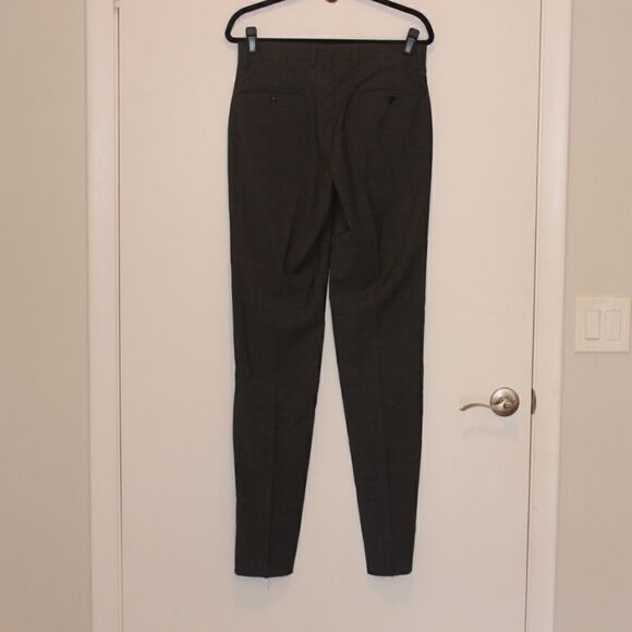 TED BAKER Dark Gray Wool Men  Dress Pants Size 31R - Picture 7 of 13
